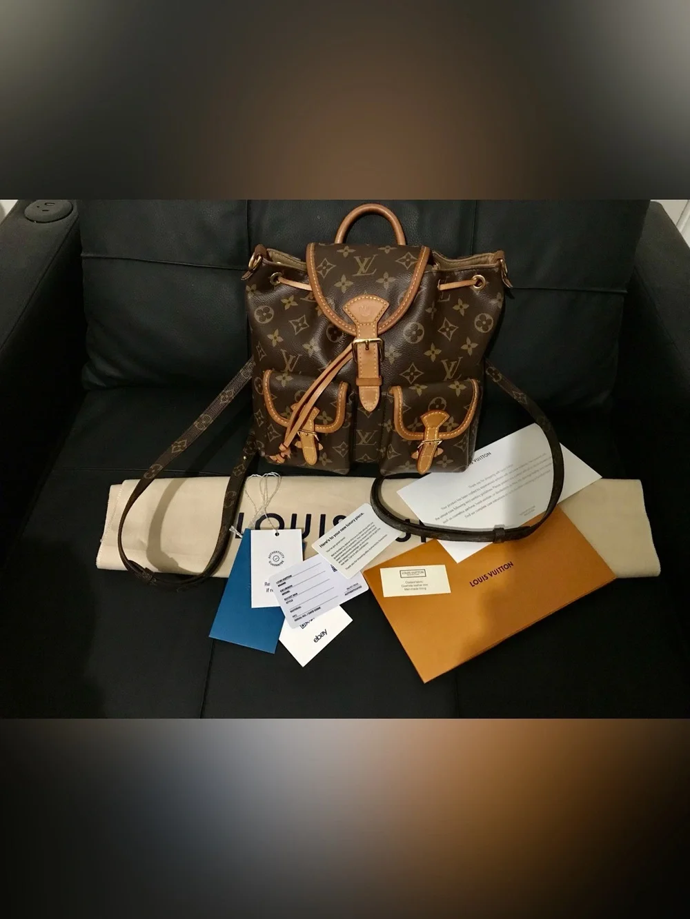 Louis Vuitton Monogram Backpack - Picture 1 of 16